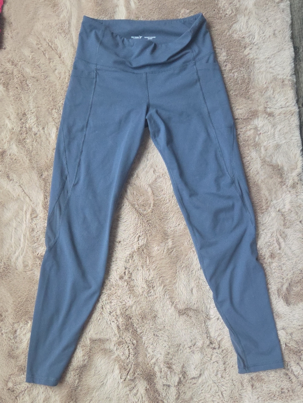 Old Navy Active High-Waist Gray Elevate Leggings